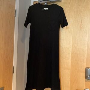 Madewell Ribbed Midi Dress